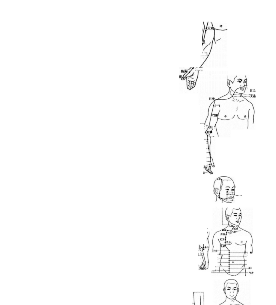 中医学院十二经脉重点穴位取穴及循行图.docx_第2页