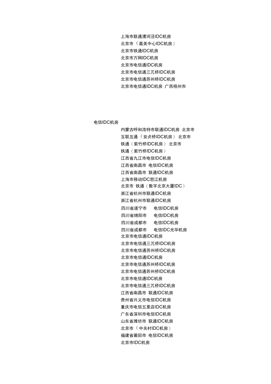 KB的IDC机房活跃IP段.doc_第2页