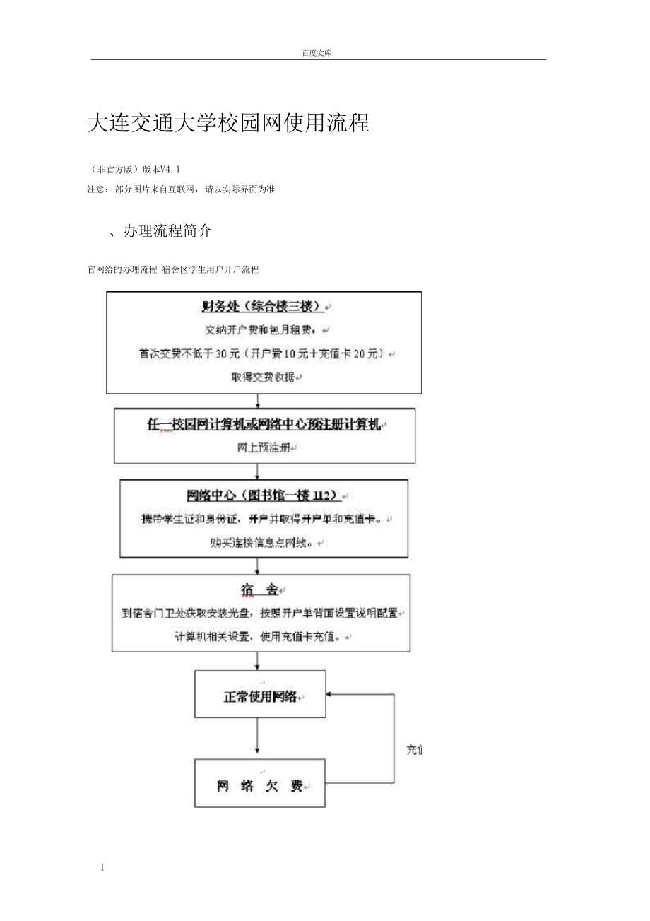 大连交通大学校园网使用流程.docx_第1页