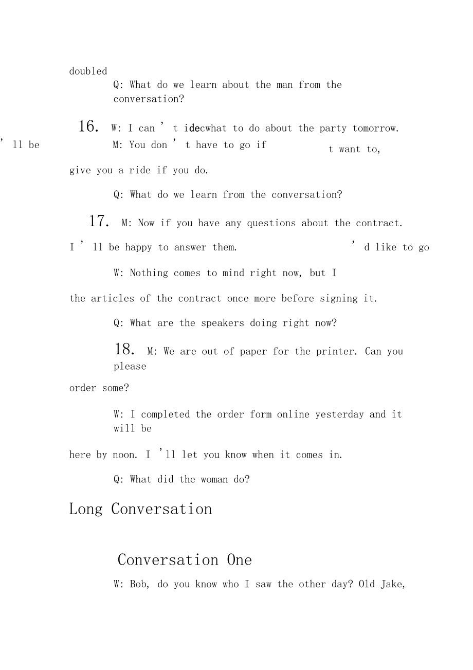 09年6月六级听力答案.docx_第3页