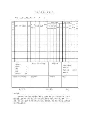 作业日统计报表范例.docx