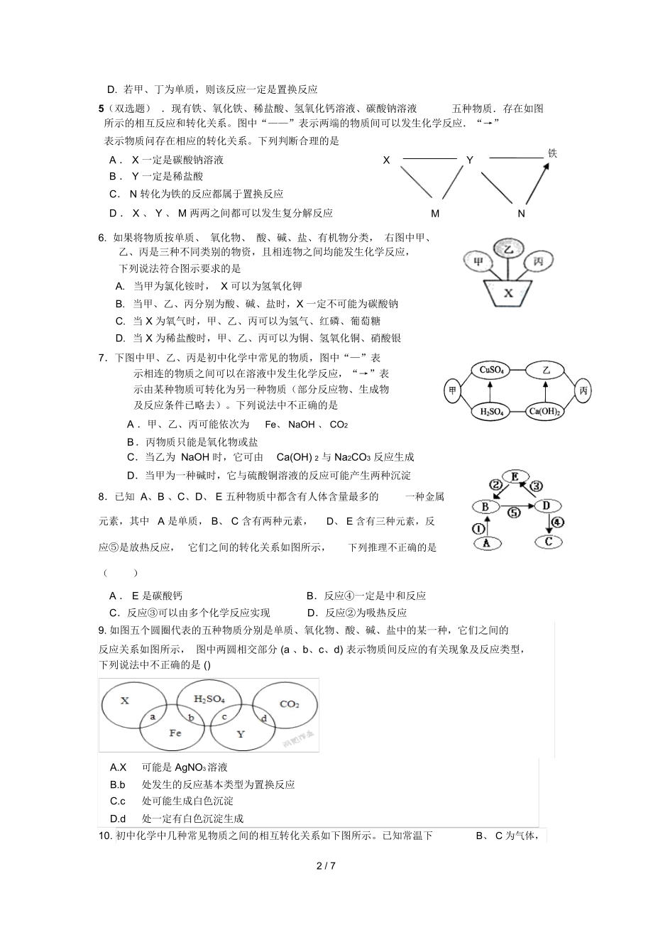 初三化学-物质转化.docx_第2页