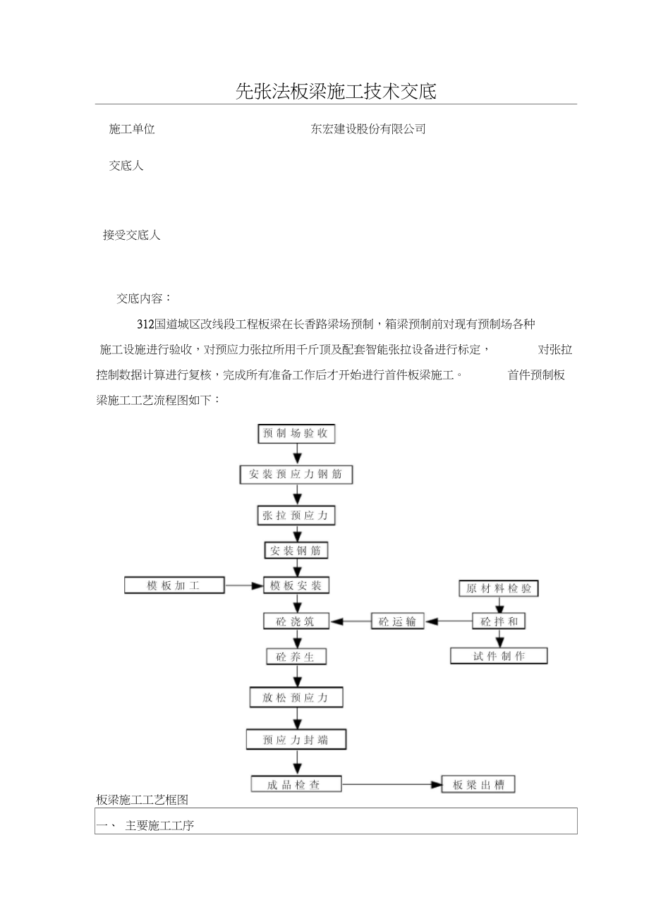 312空心板梁施工技术交底.docx_第1页