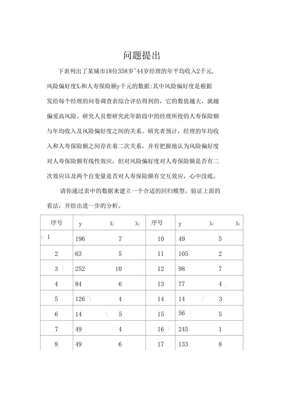 人寿保险的回归模型分析.docx_第3页