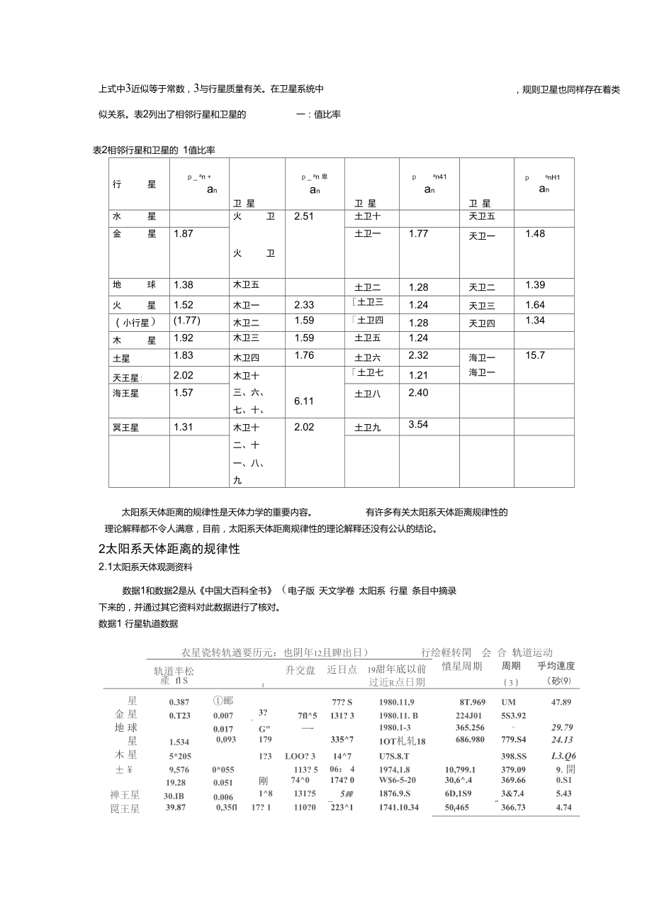 2太阳系天体距离的规律性讲解.doc_第3页