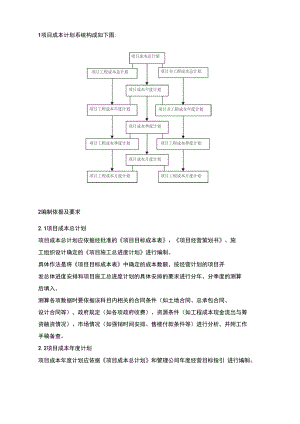 PCG121项目成本计划编制指引.doc