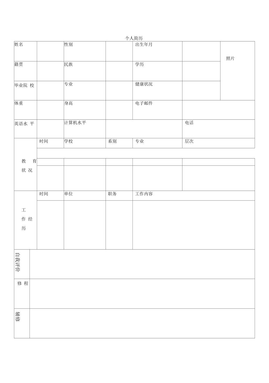 大学辅导员简历模板.docx_第3页