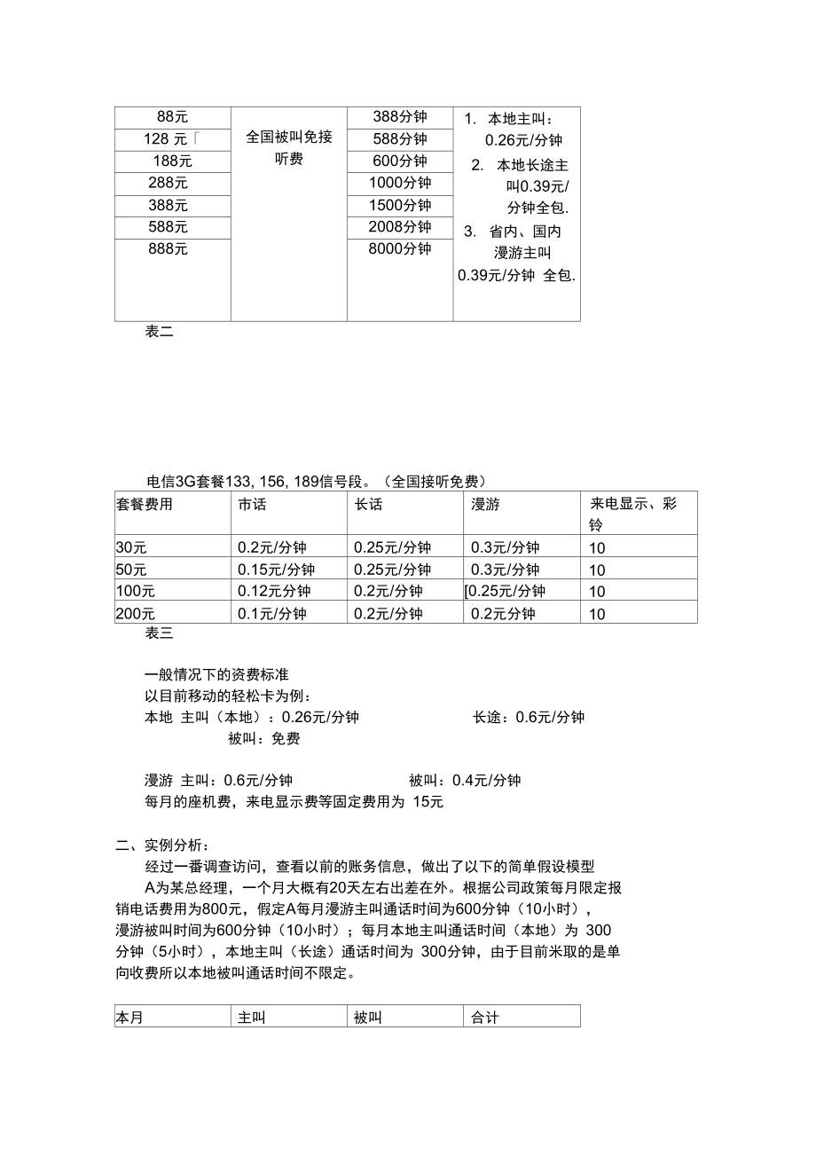 公司手机资费分析.doc_第2页