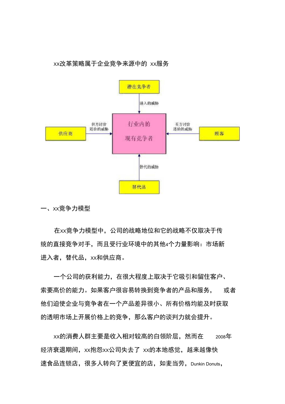 改革策略分析之竞争力模型和价值链模型.doc_第2页