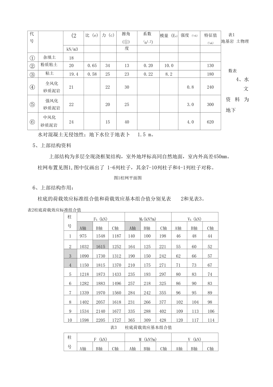 基础工程课程设计任务书及例题.docx_第2页