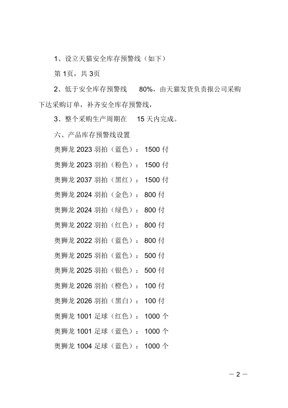 天猫电商平台安全库存管理办法.doc_第2页