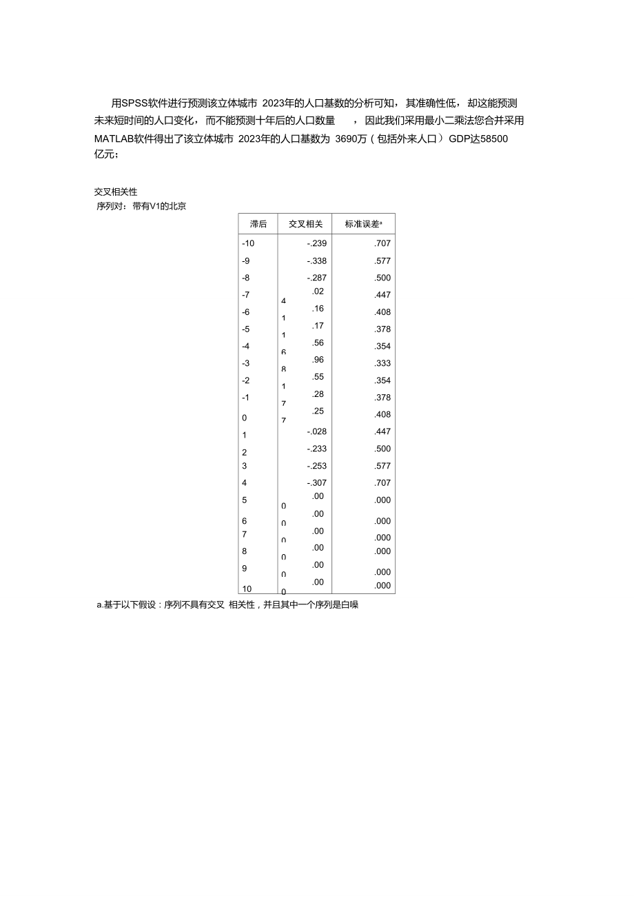 SPSS1人口的预测分析.doc_第1页