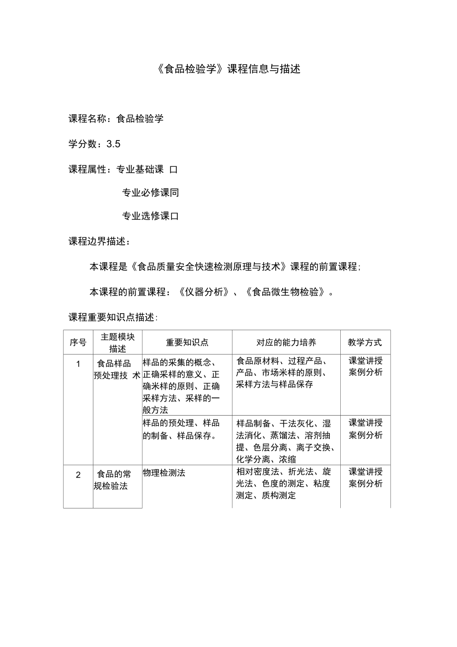 食品检验学.doc_第1页