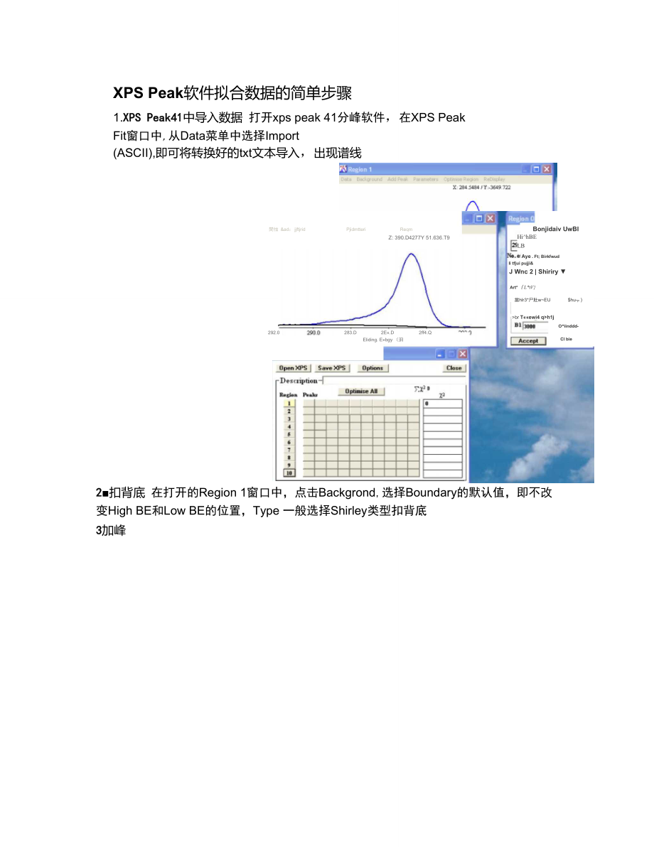 XPS峰拟合规则.doc_第1页