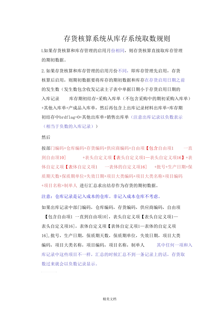 存货核算系统从库存系统取数规则.docx_第1页