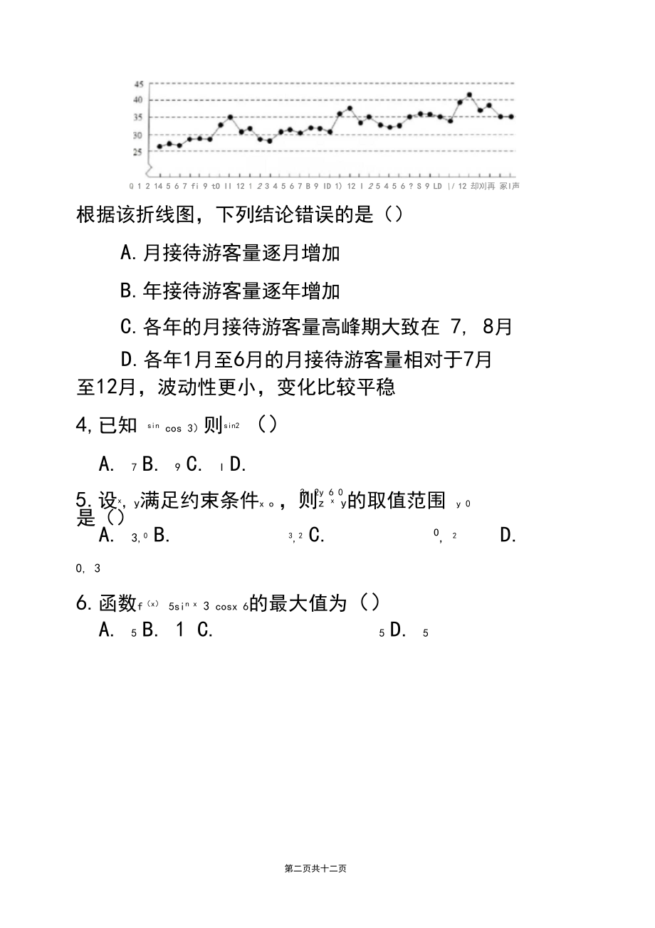 2017年全国卷3文科数学.docx_第2页