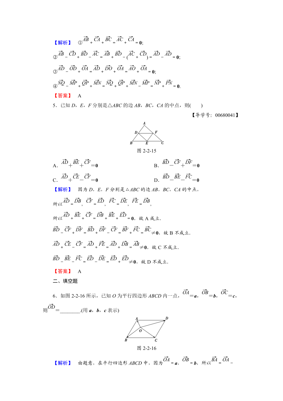 最新201X版 必考部分 第2章 2.2 2.2.2 学业分层测评13.doc_第2页