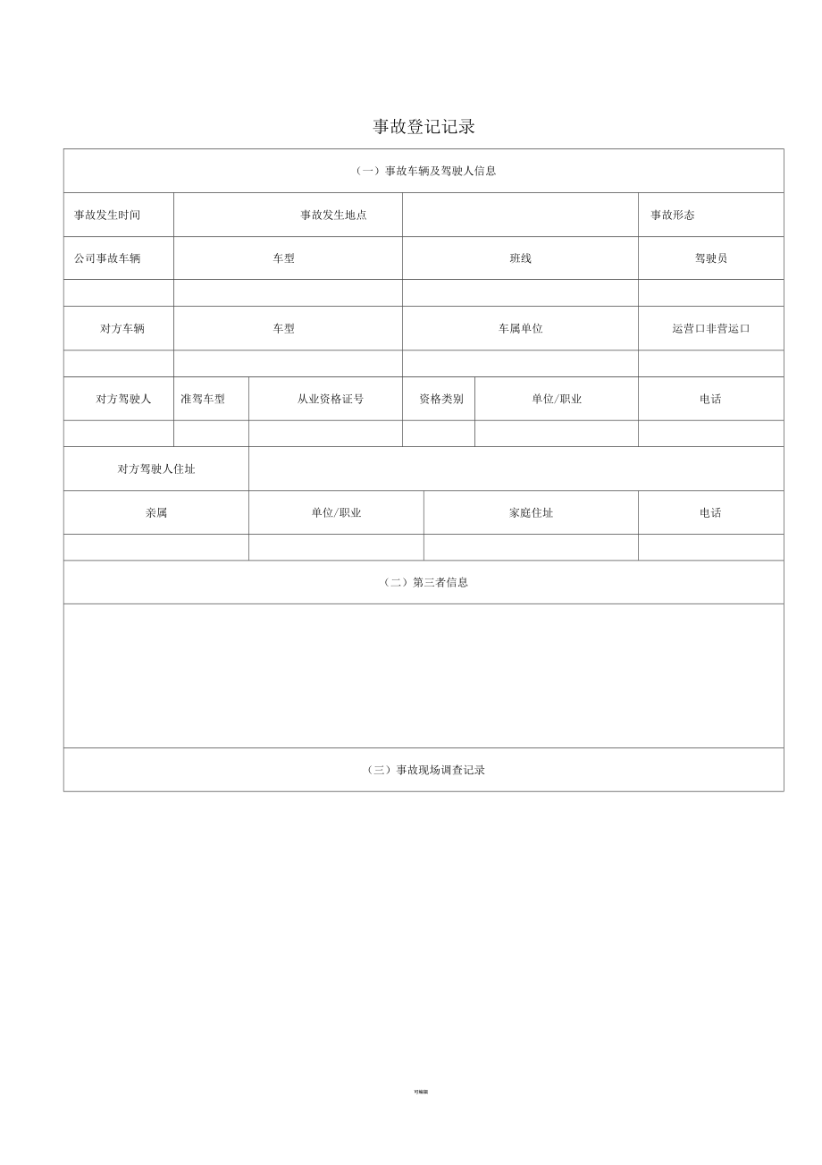 道路交通事故登记台账.docx_第3页