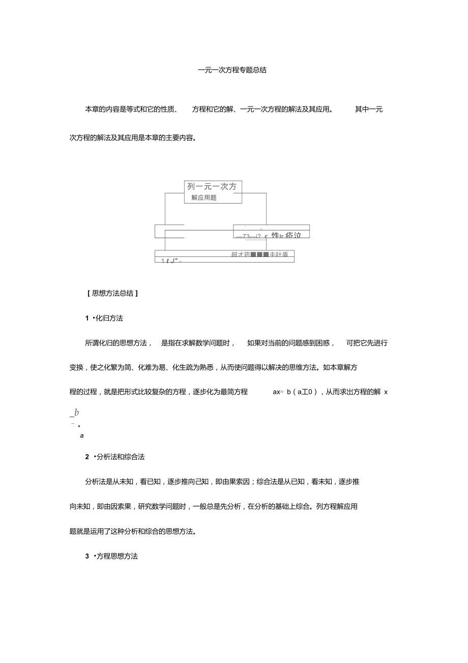 一元一次方程方法类型方法总结.doc_第1页