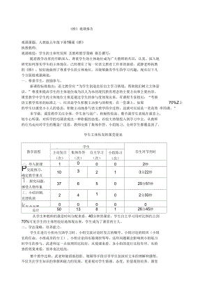 人教版五年级下册16课《桥》观课报告.docx