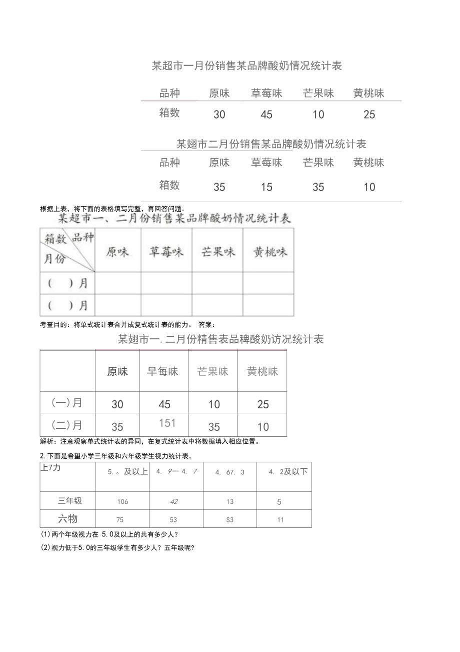 人教版三年级下册数学第三单元试题.docx_第2页