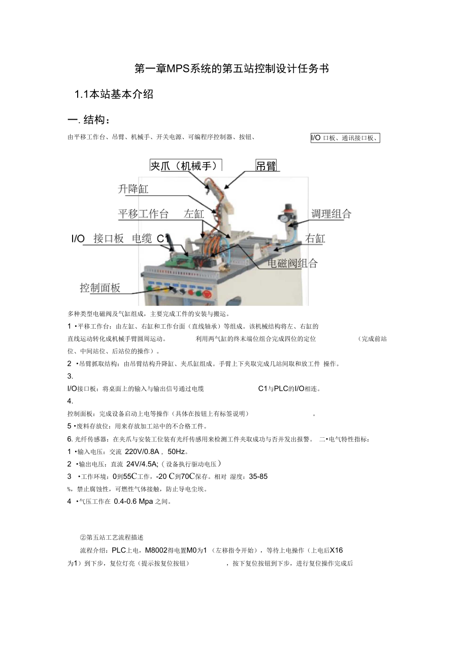 江苏大学plc实习第五站说明书.doc_第3页