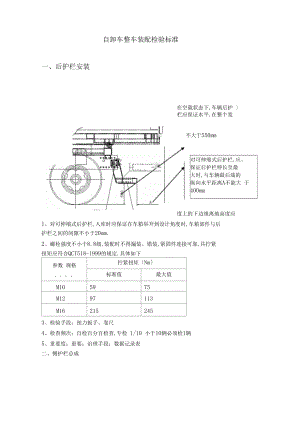 自卸车整车装配检验规范-ok.docx