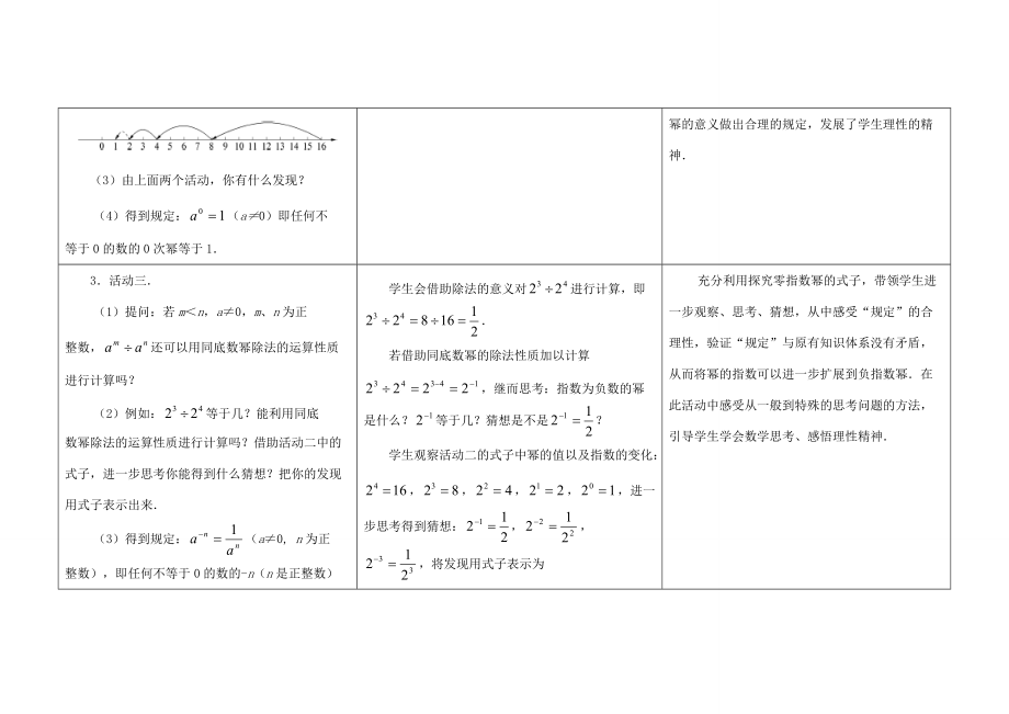 2014年春七年级数学下册 8.3 同底数幂的除法教案（2） （新版）苏科版.doc_第3页