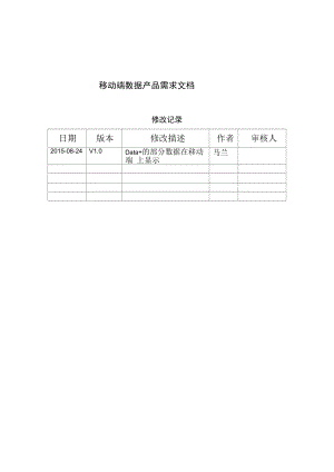 移动端数据产品需求文档.docx