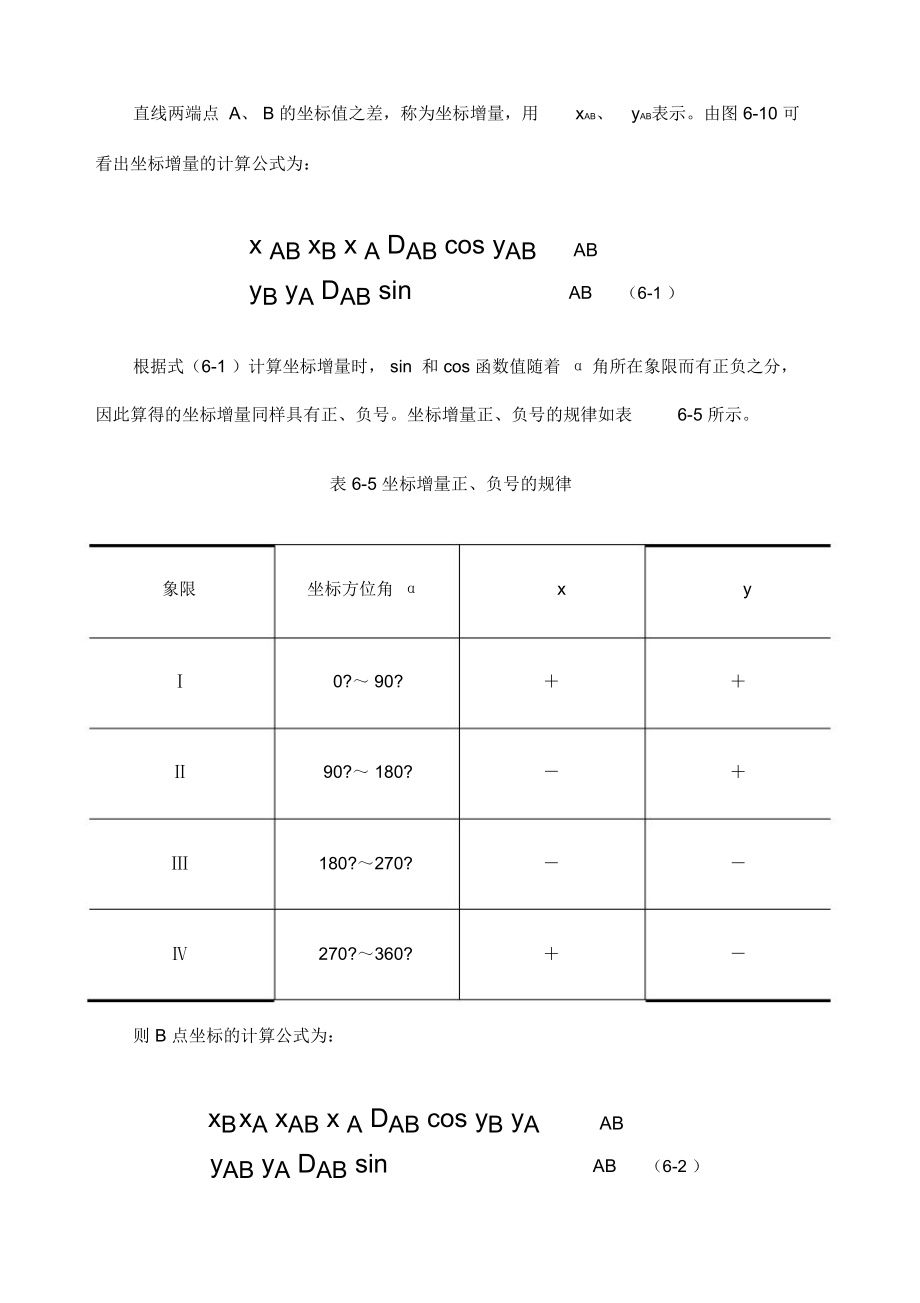 测绘中级附合导线测量的内业计算的办法顺序.doc_第2页