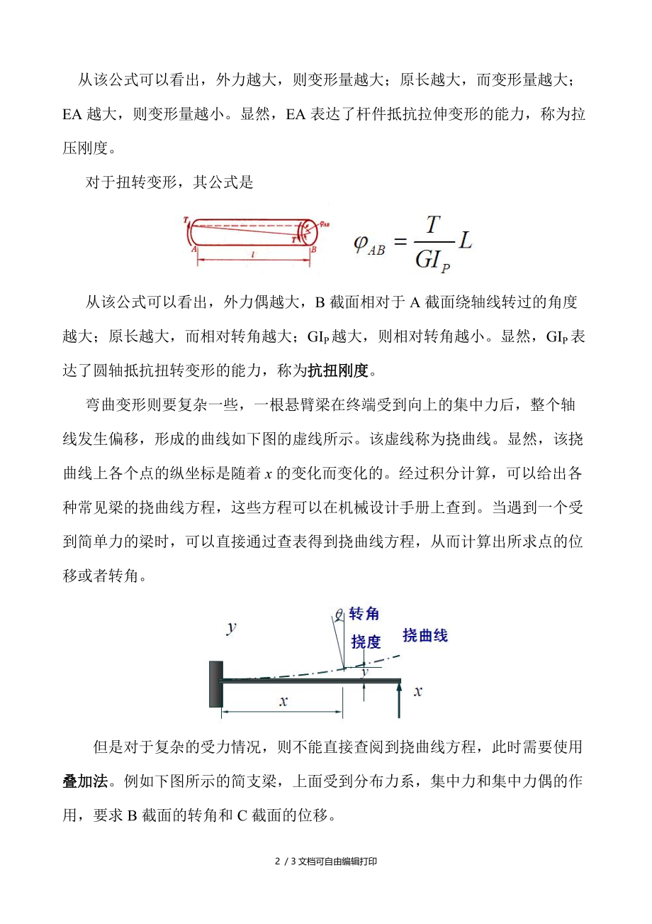 材料力学复习—刚度问题.doc_第2页