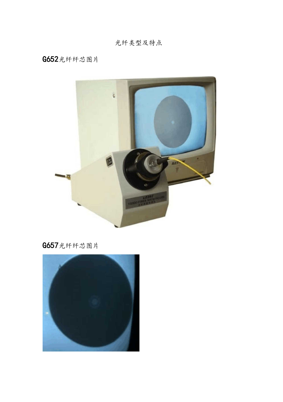 光纤种类及特点.docx_第1页