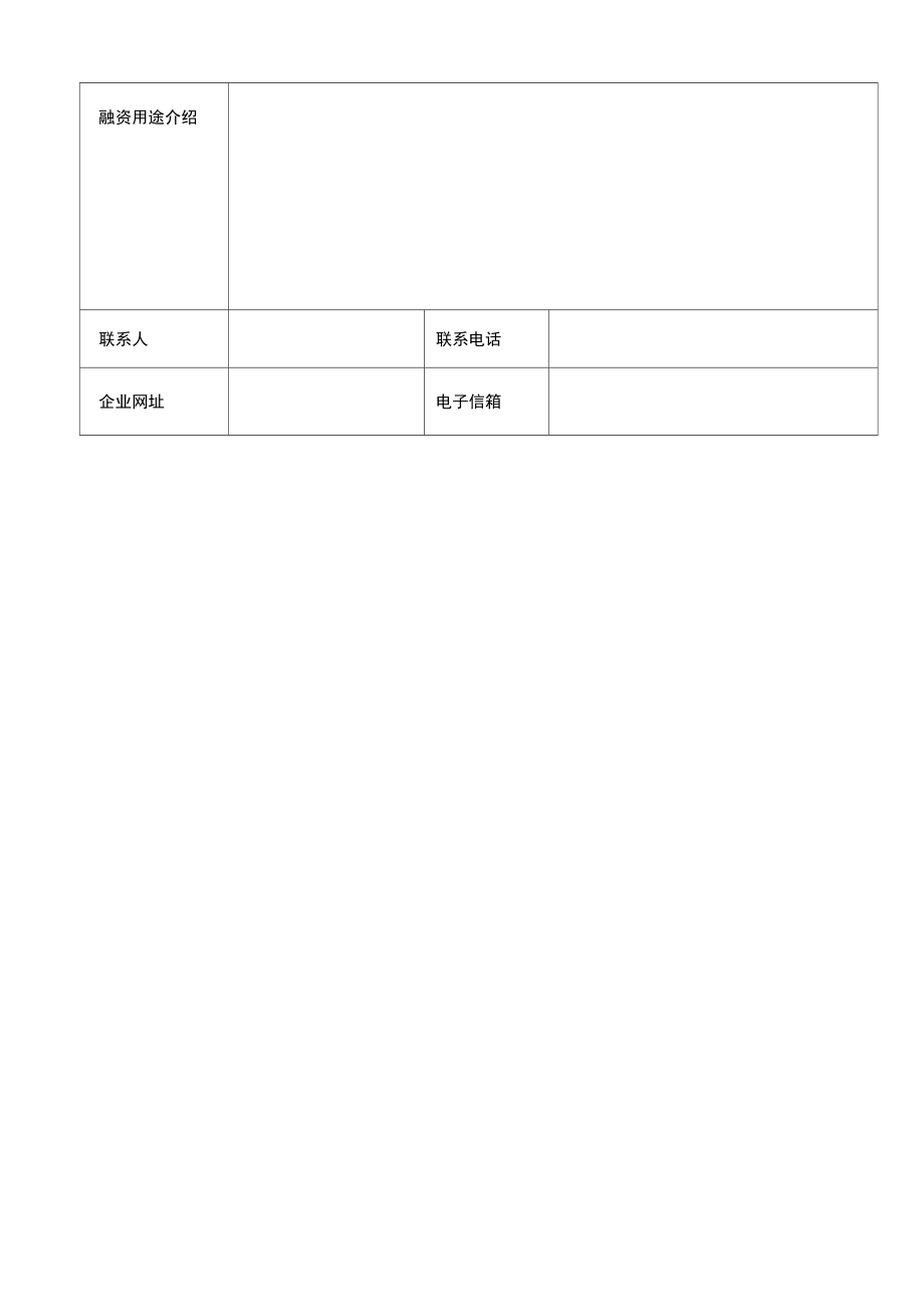 企业基本情况及融资需求调查表.doc_第3页