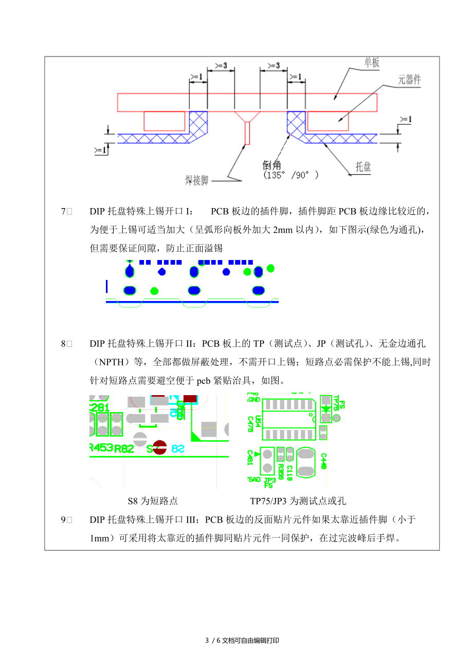 PCBA波峰焊接DIP治具设计技术规范.doc_第3页