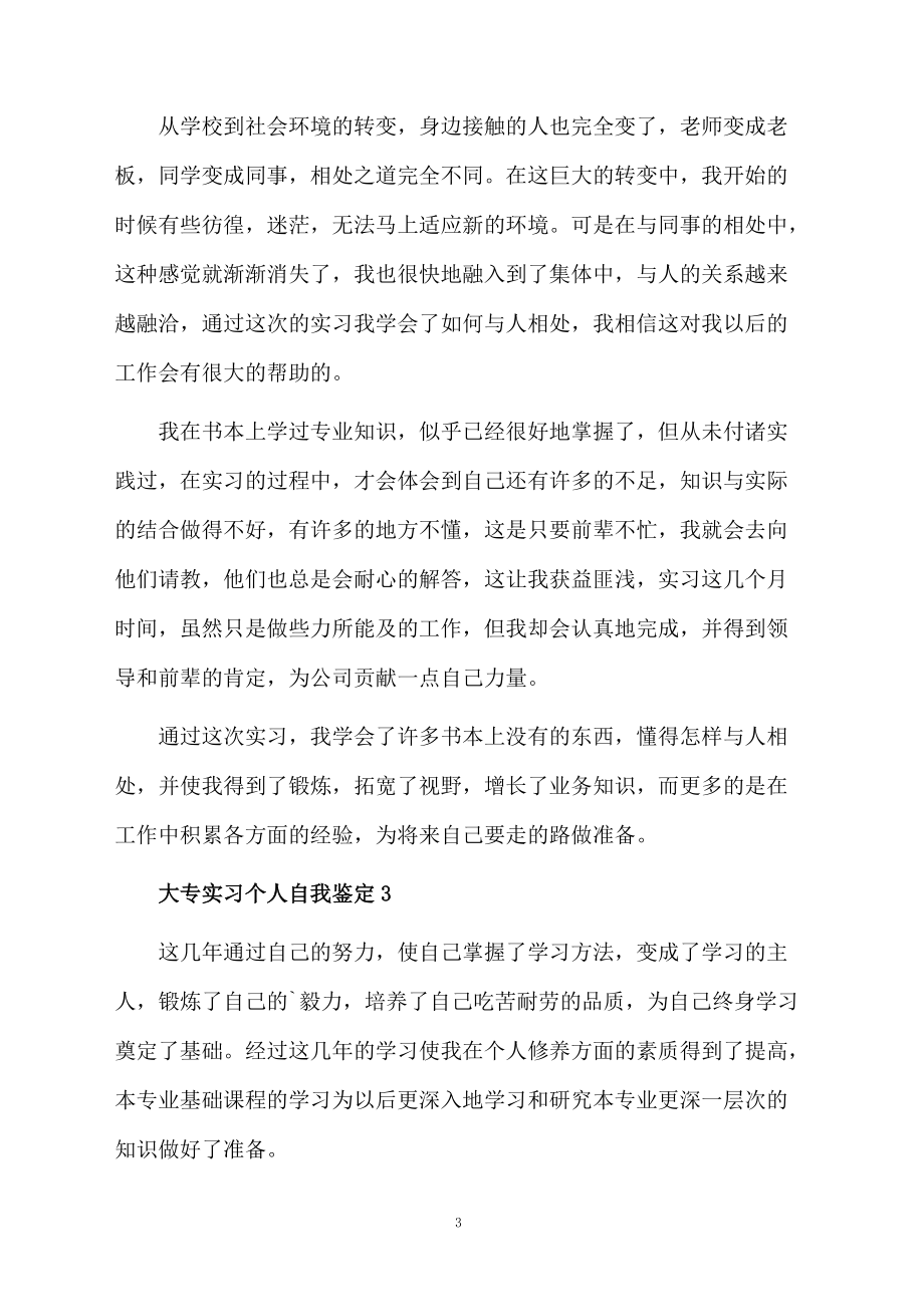 大专个人自我鉴定.docx_第3页