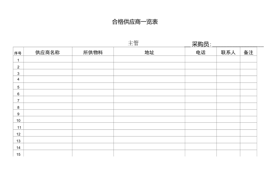 供应商一览表.doc_第1页