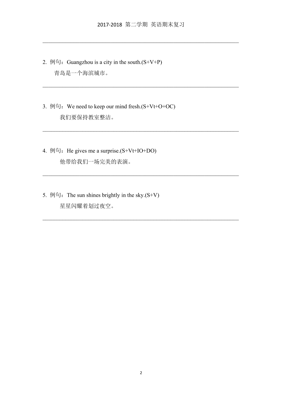 Unit2完成句子&翻译.doc_第2页