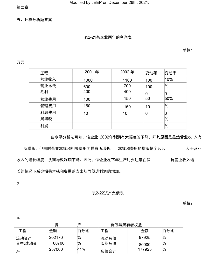 池国华财务报表分析课后计算题答案.docx_第2页