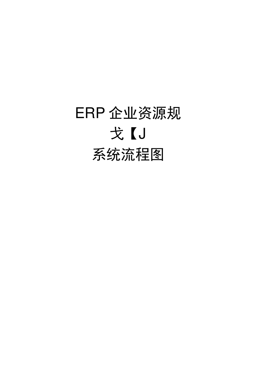 ERP企业资源规划库存管理系统流程图.doc_第1页