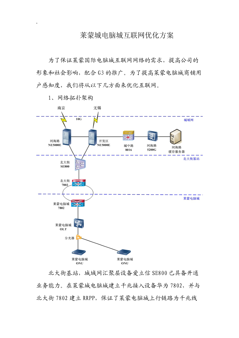 莱蒙城电脑城互联网优化方案.docx_第1页