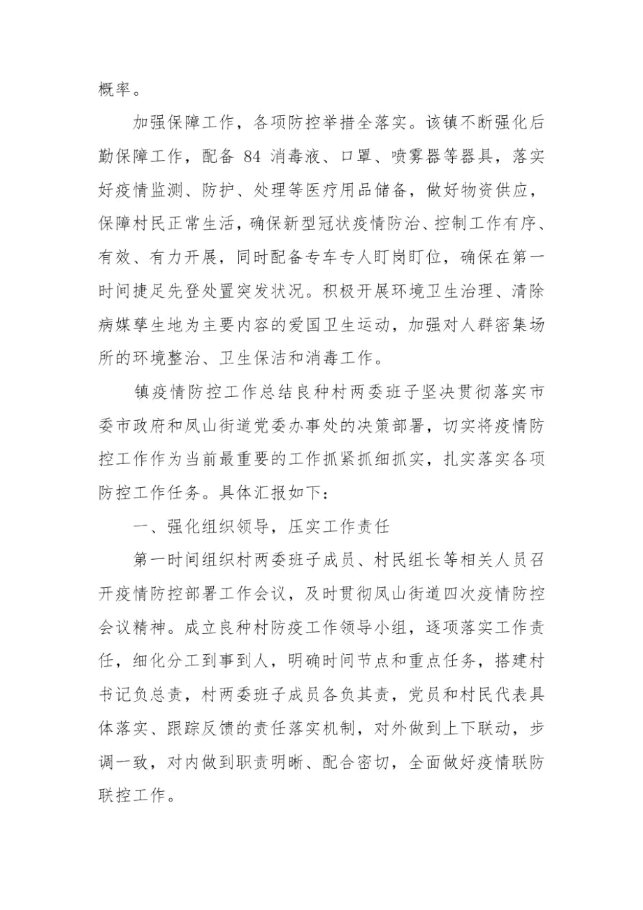 镇疫情防控工作总结2020.docx_第3页