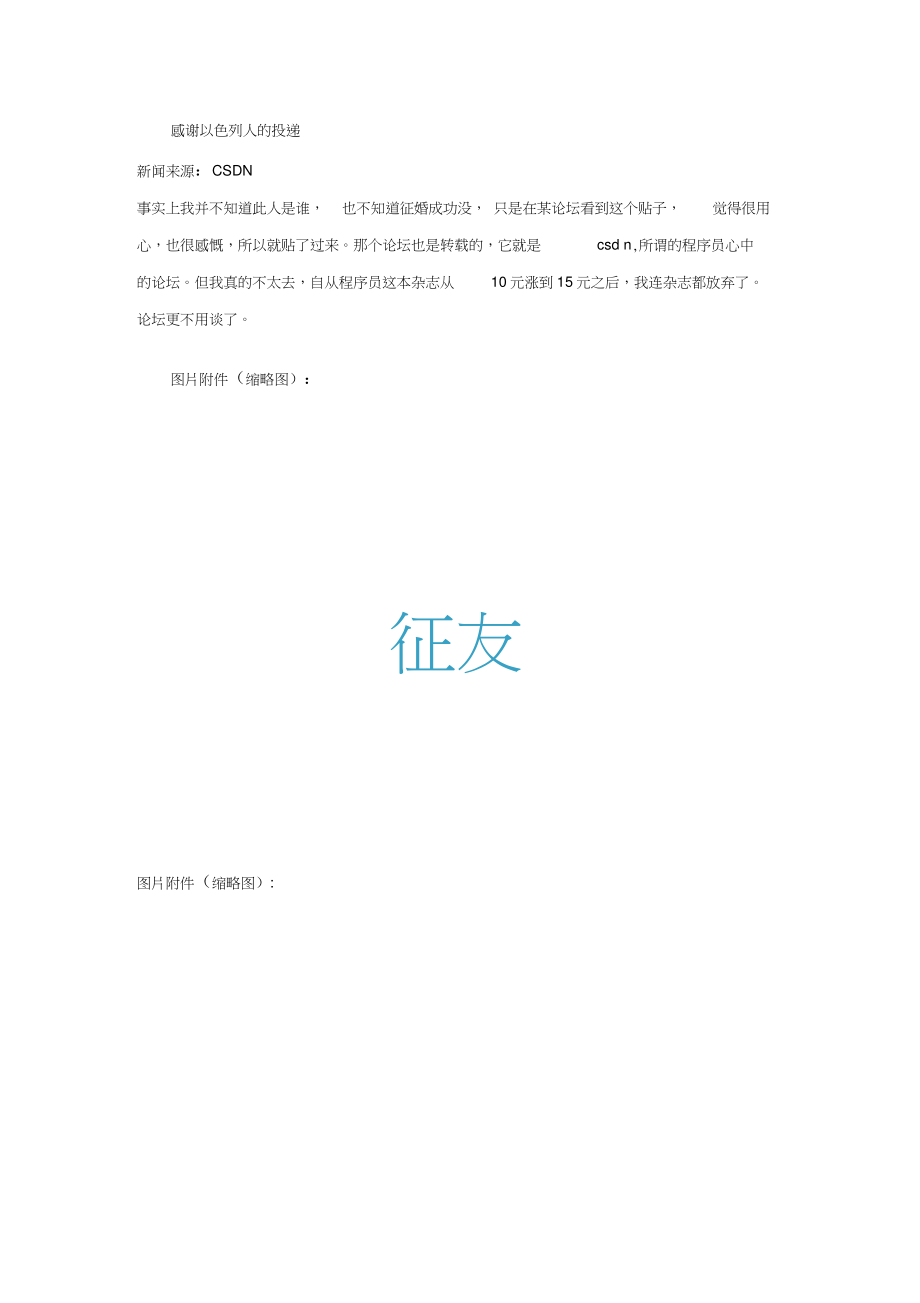 一个女程序员的征婚PPT(朴实而经典).doc_第1页