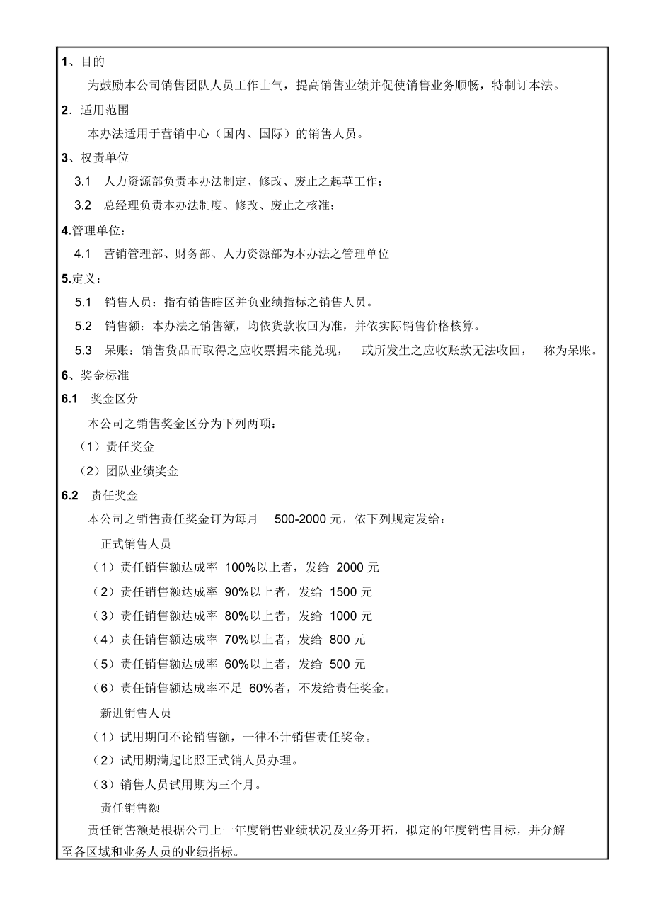 销售人员奖金管理制度.docx_第2页