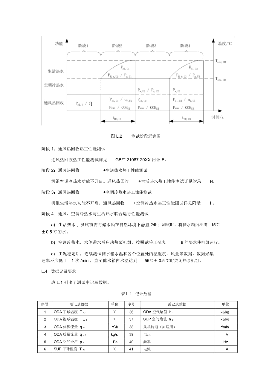 通风热回收-生活热水-空调冷热水型机组热工性能试验方法-户用和类似用途组合式空气处理机组.docx_第3页