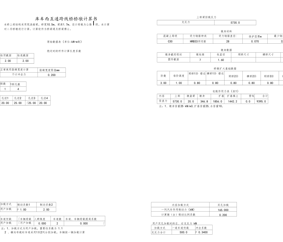 库车西互通跨线桥桥墩计算书.docx_第1页