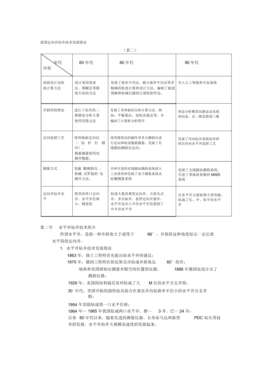 定向井(水平井钻井专业技术概述.docx_第3页