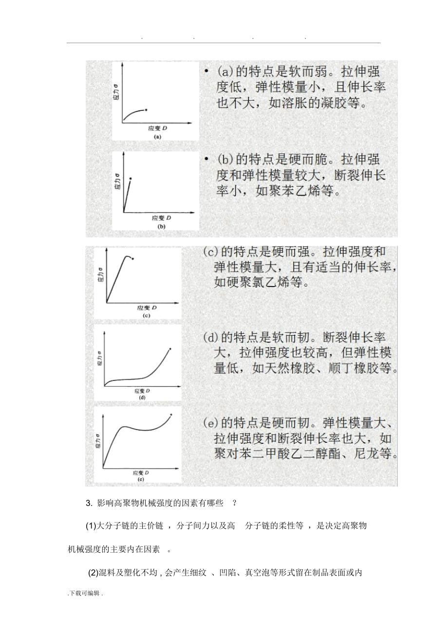 高分子物理实验思考题(自整理).docx_第3页