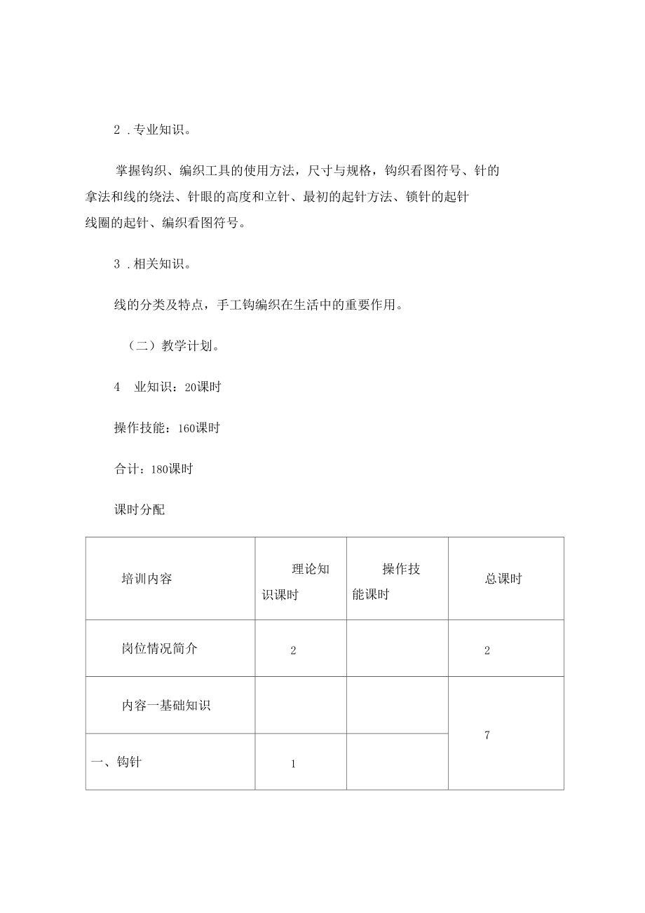 手工编织教学大纲计划.docx_第2页