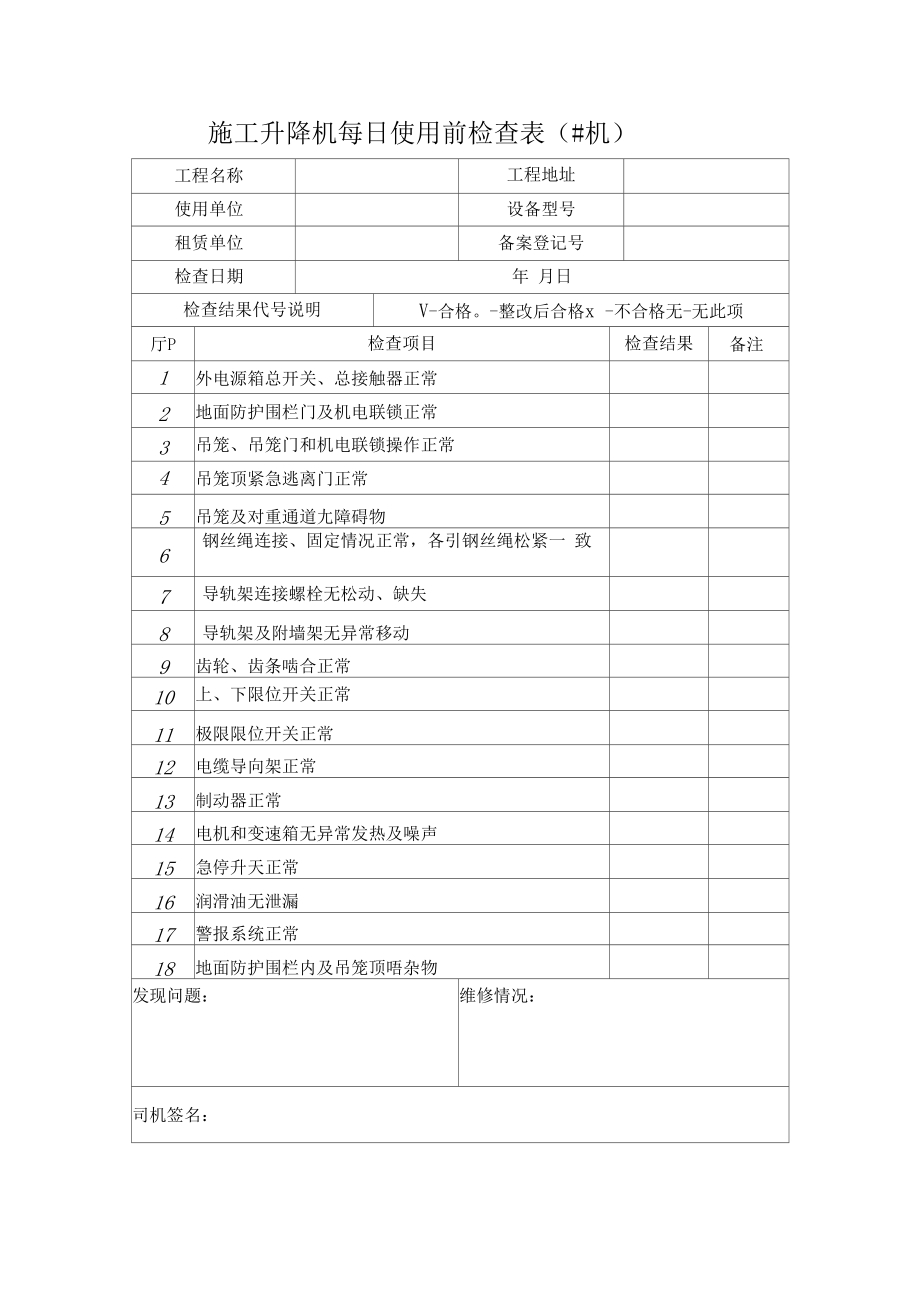 施工升降机交接班记录表.docx_第2页