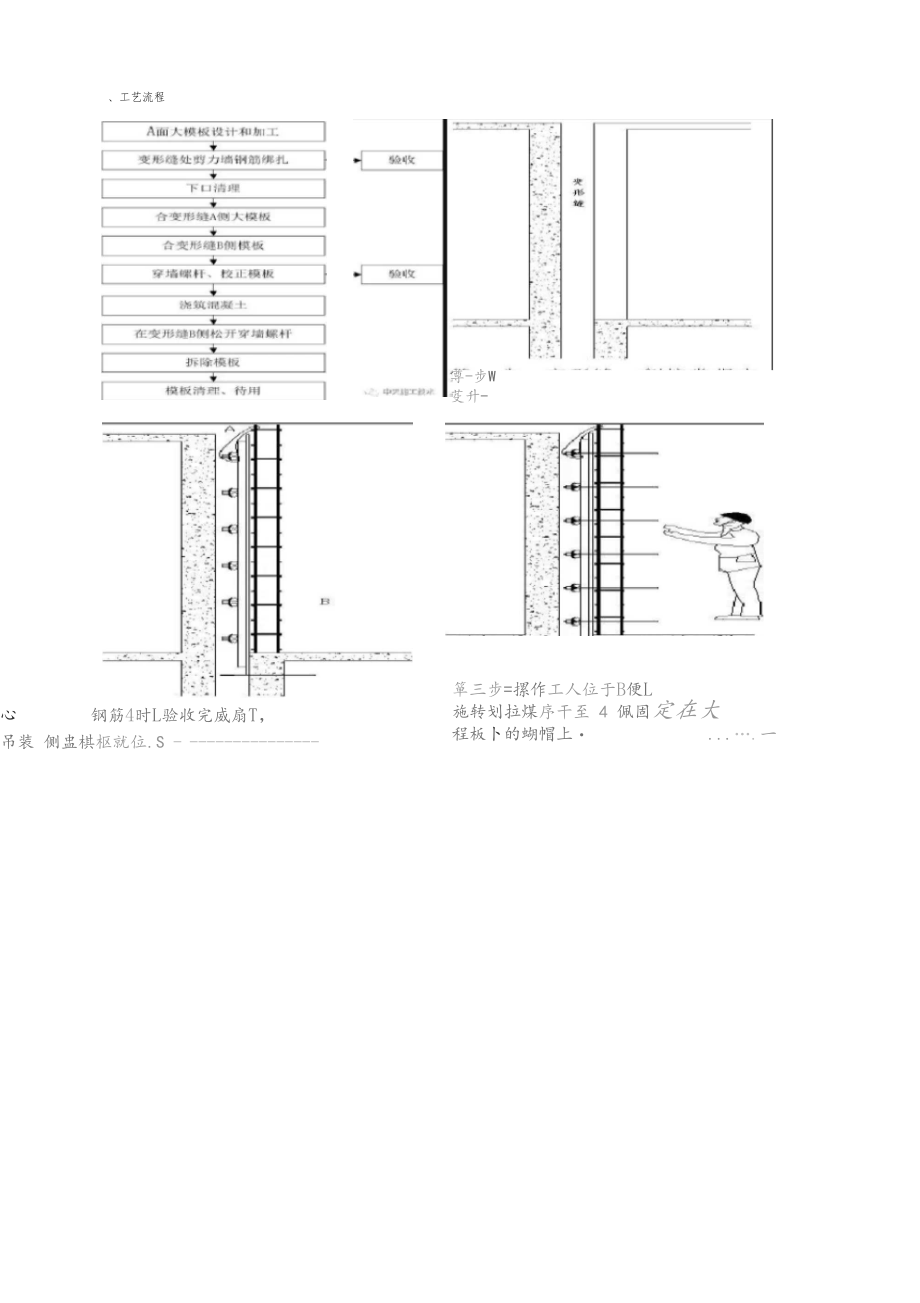 技术交底记录-模板伸缩缝支模.docx_第3页